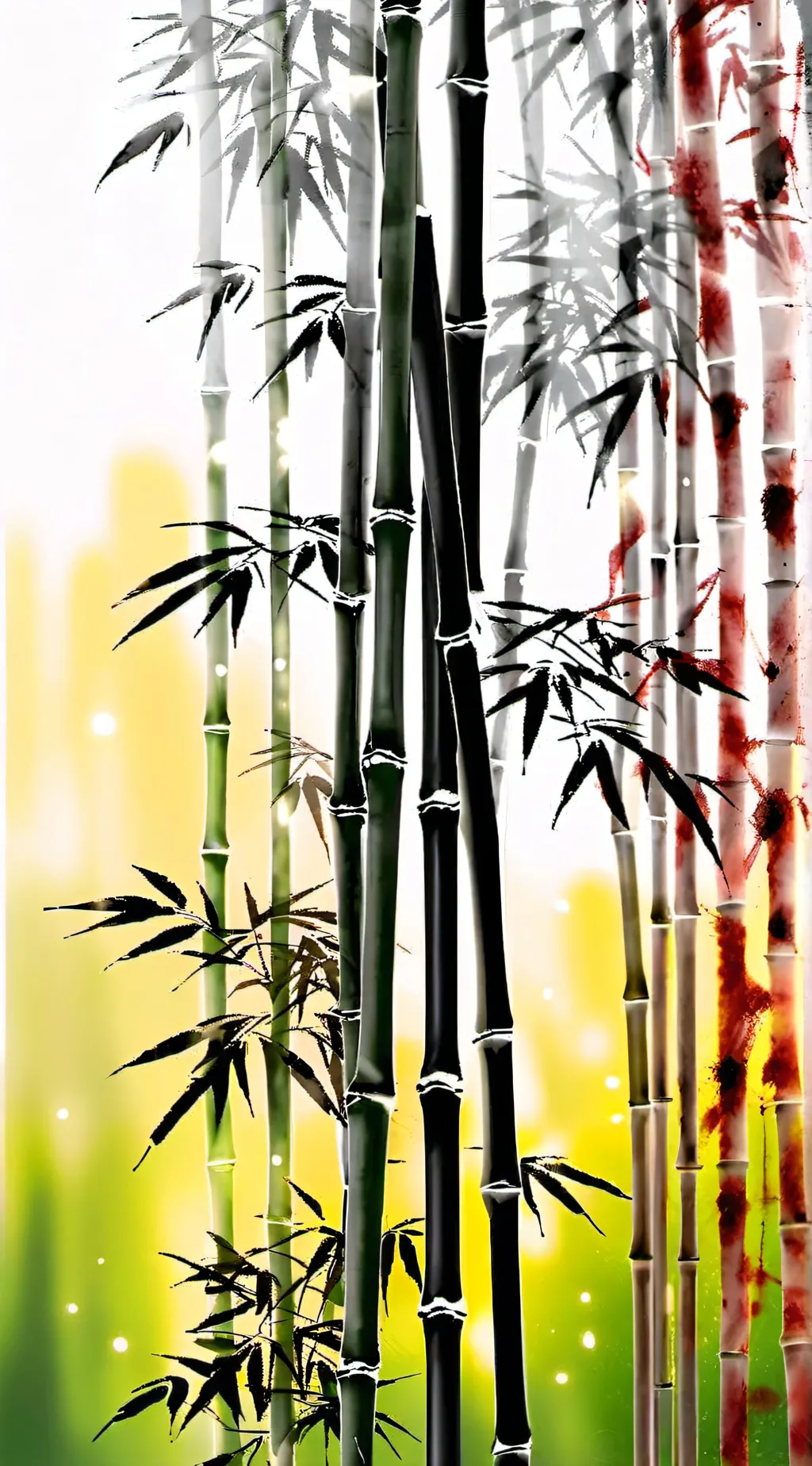 ai character: bamboo torture background
