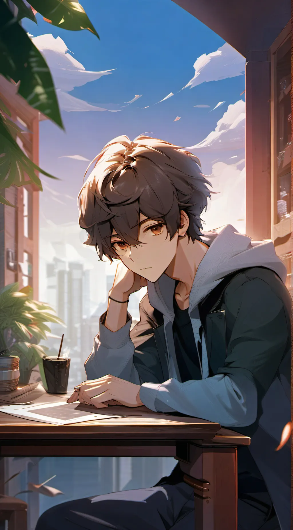 ai character: Noah background
