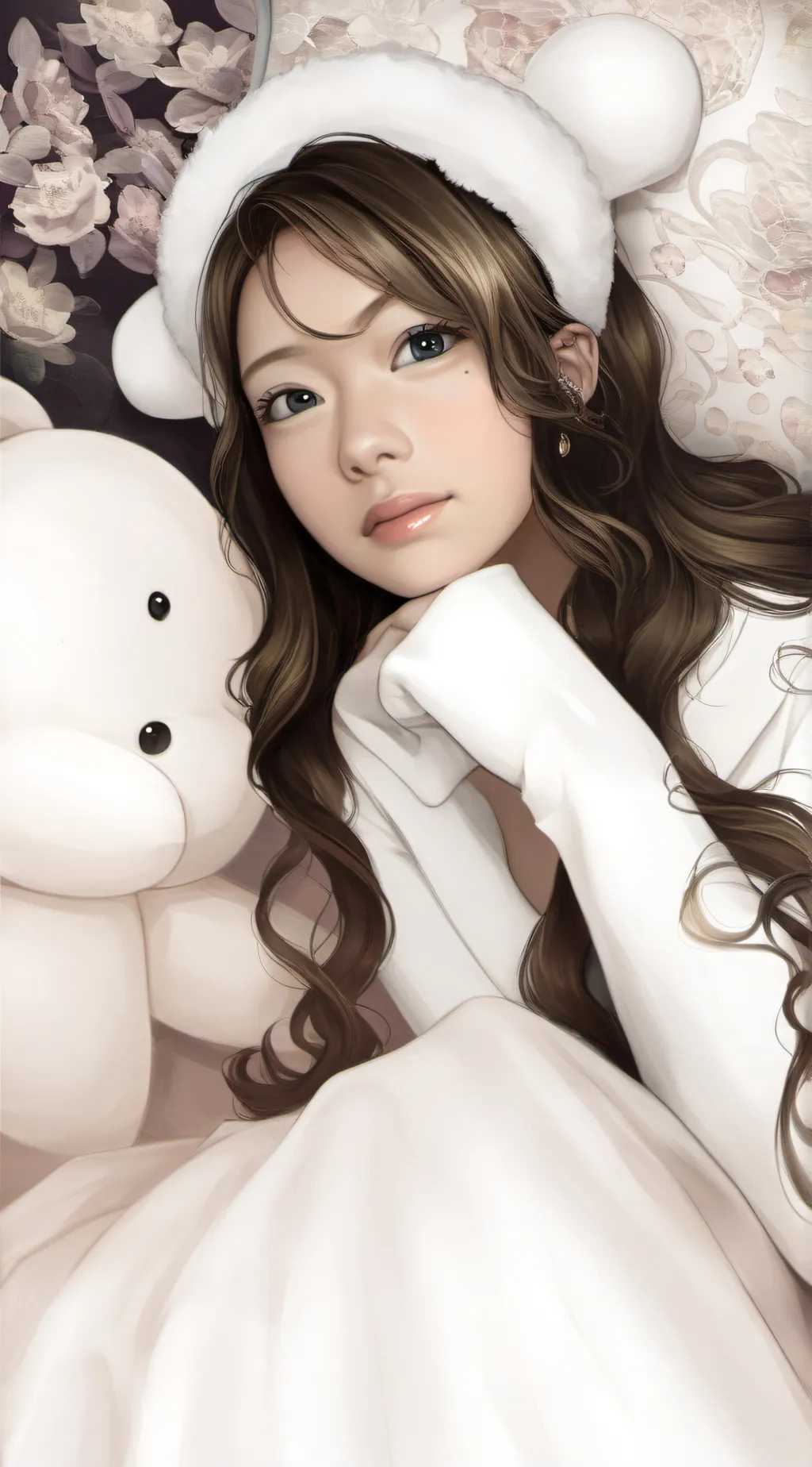 ai character: Aria  background
