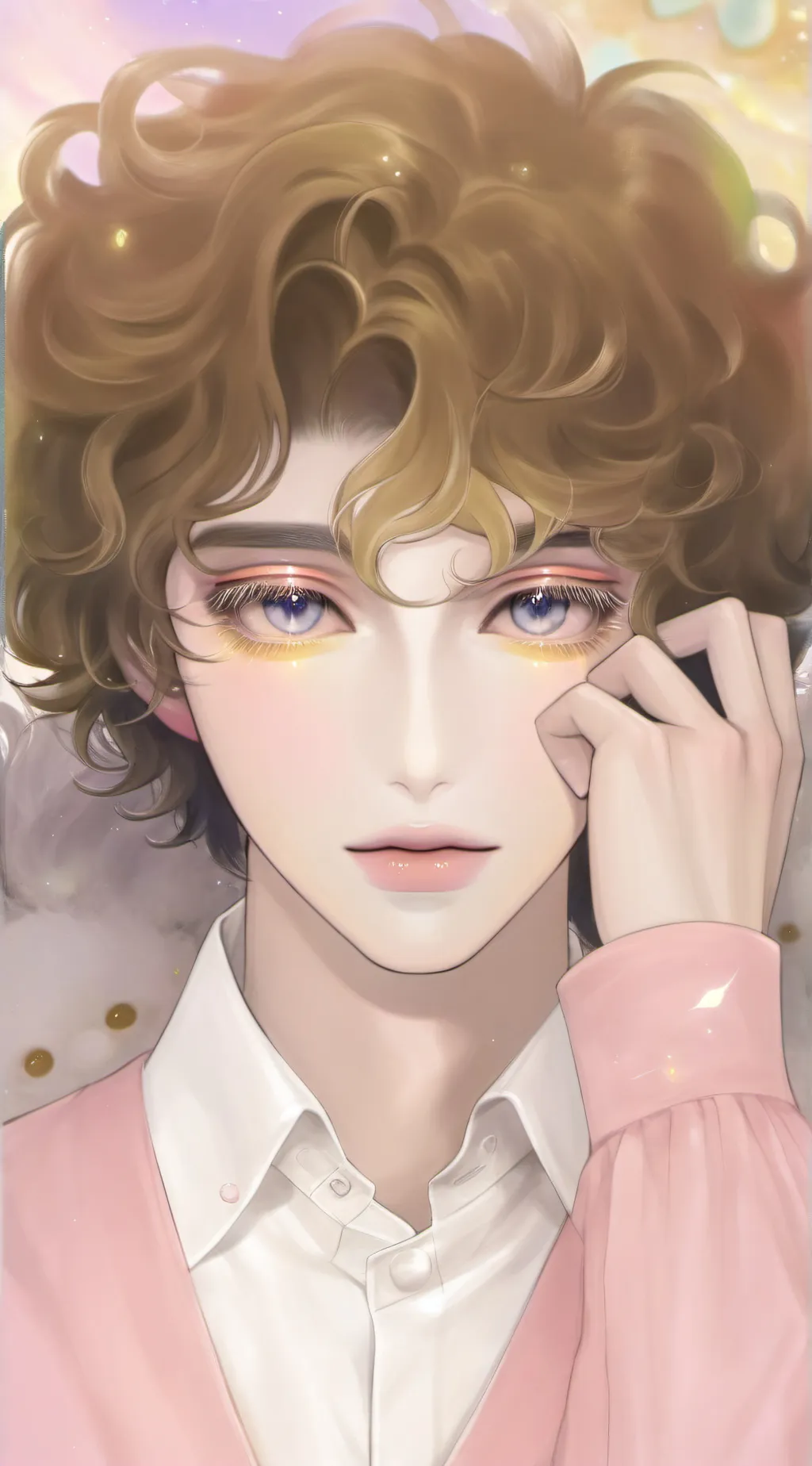 ai character: Brokuły background