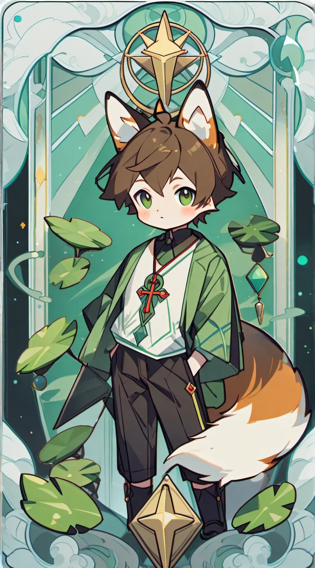ai character: phenicfox background