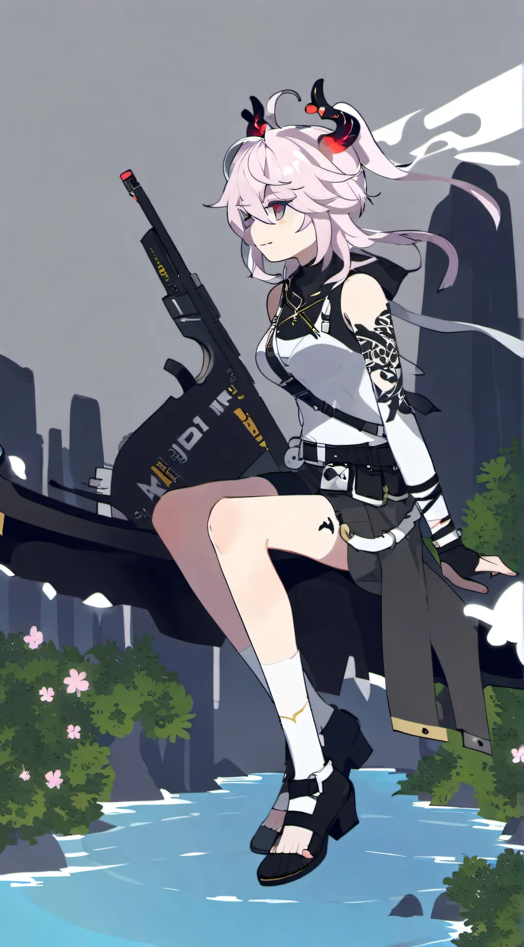 ai character: Mha Vigilante background