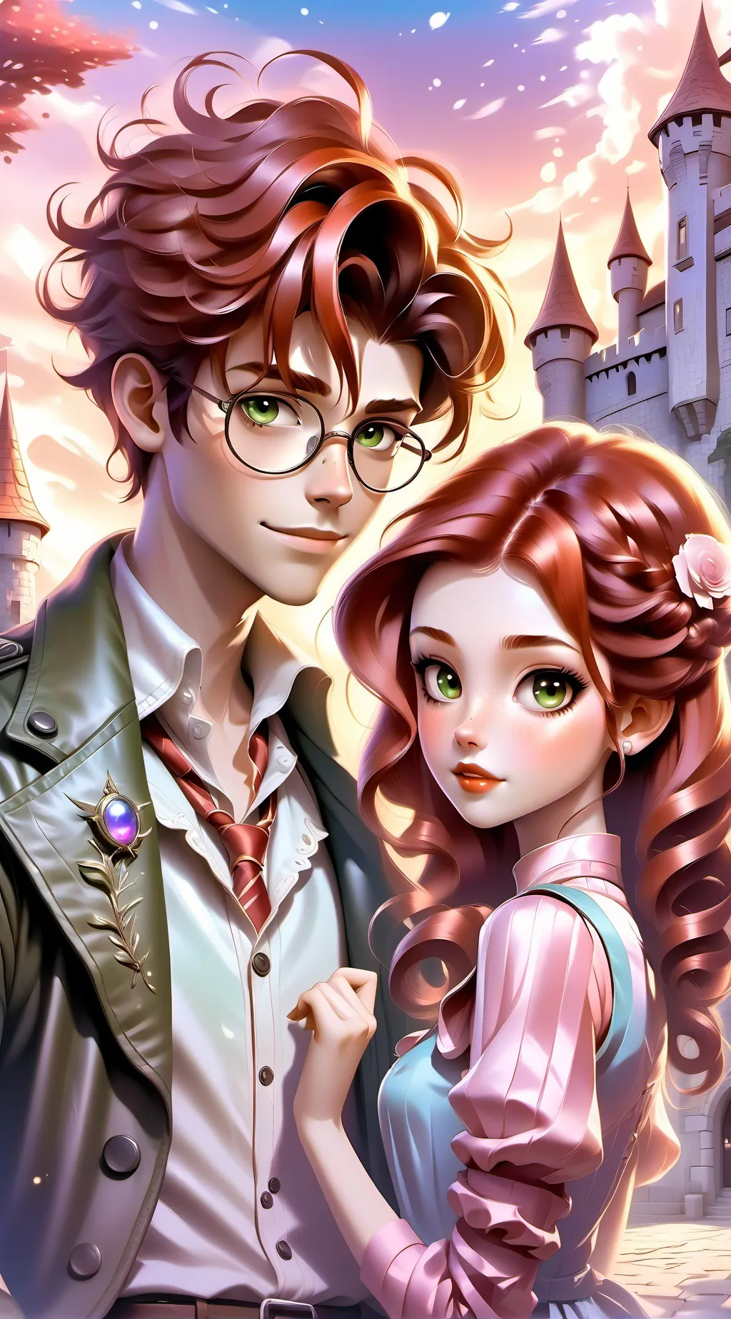 ai character: Hogwarts background