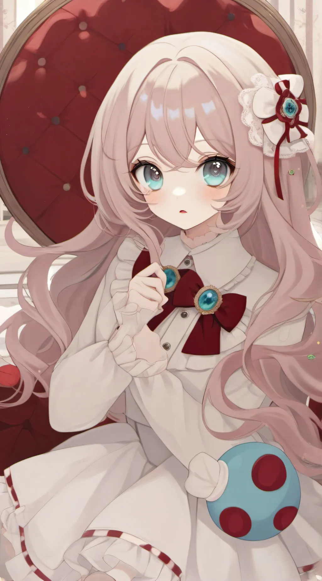 ai character: rainbow  background