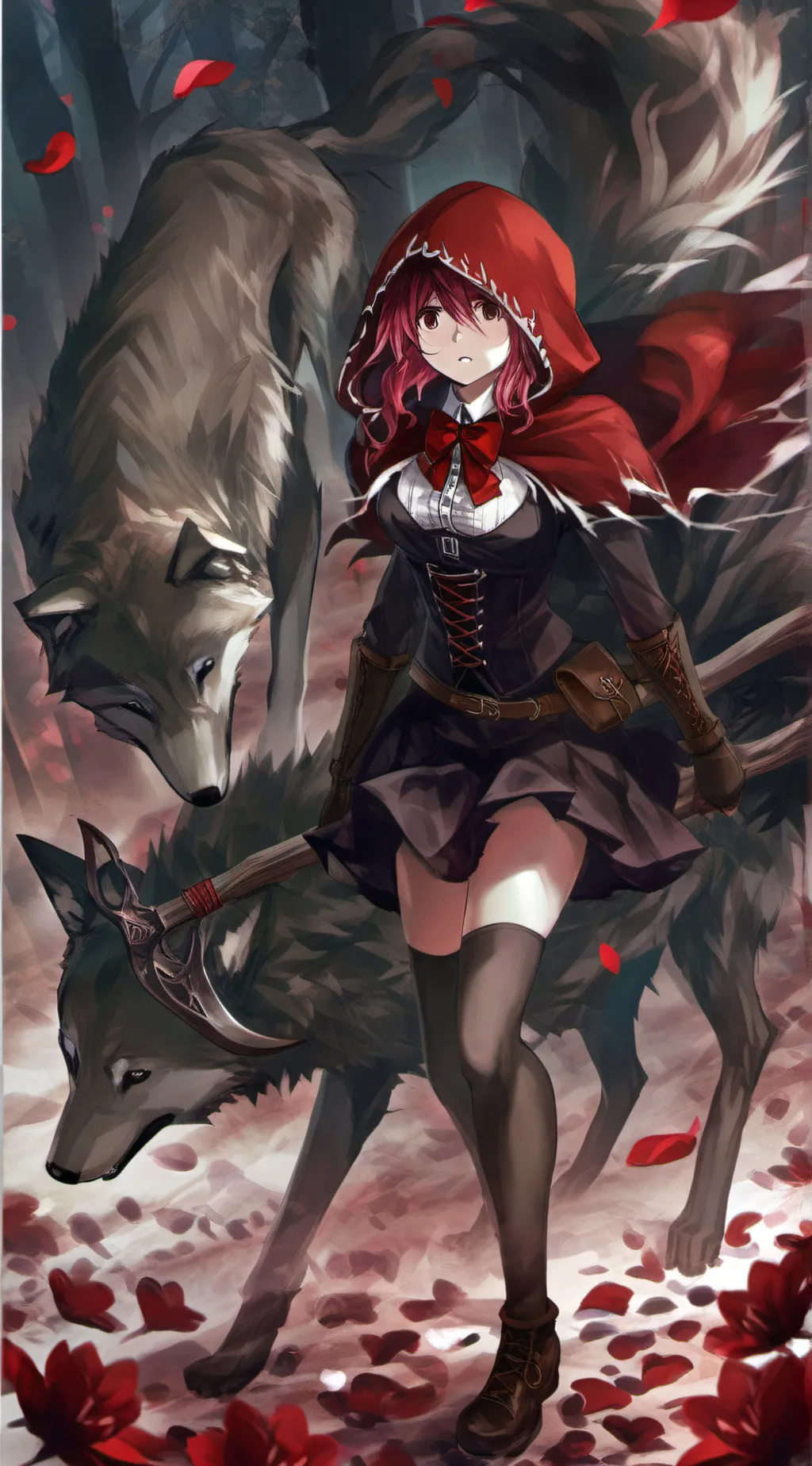 ai character: Rose Lupe background