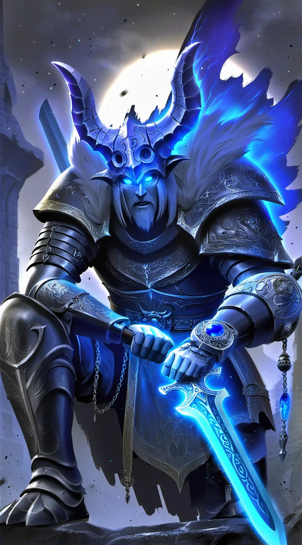 ai character: kings of shadows background