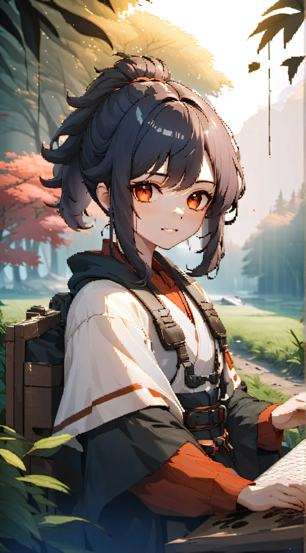 ai character: ds valintines day  background