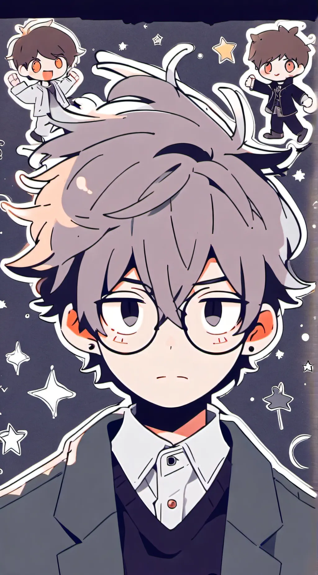 ai character: Mha sleepover background