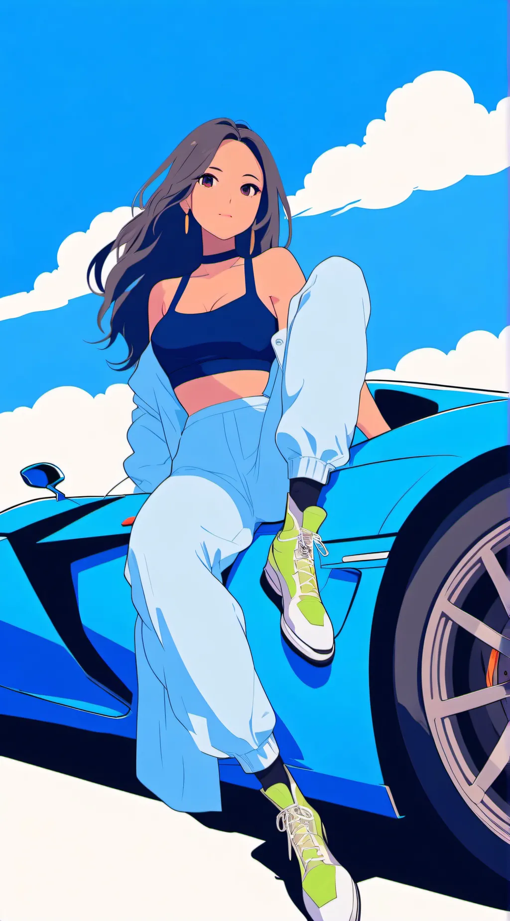 ai character: Lisa background