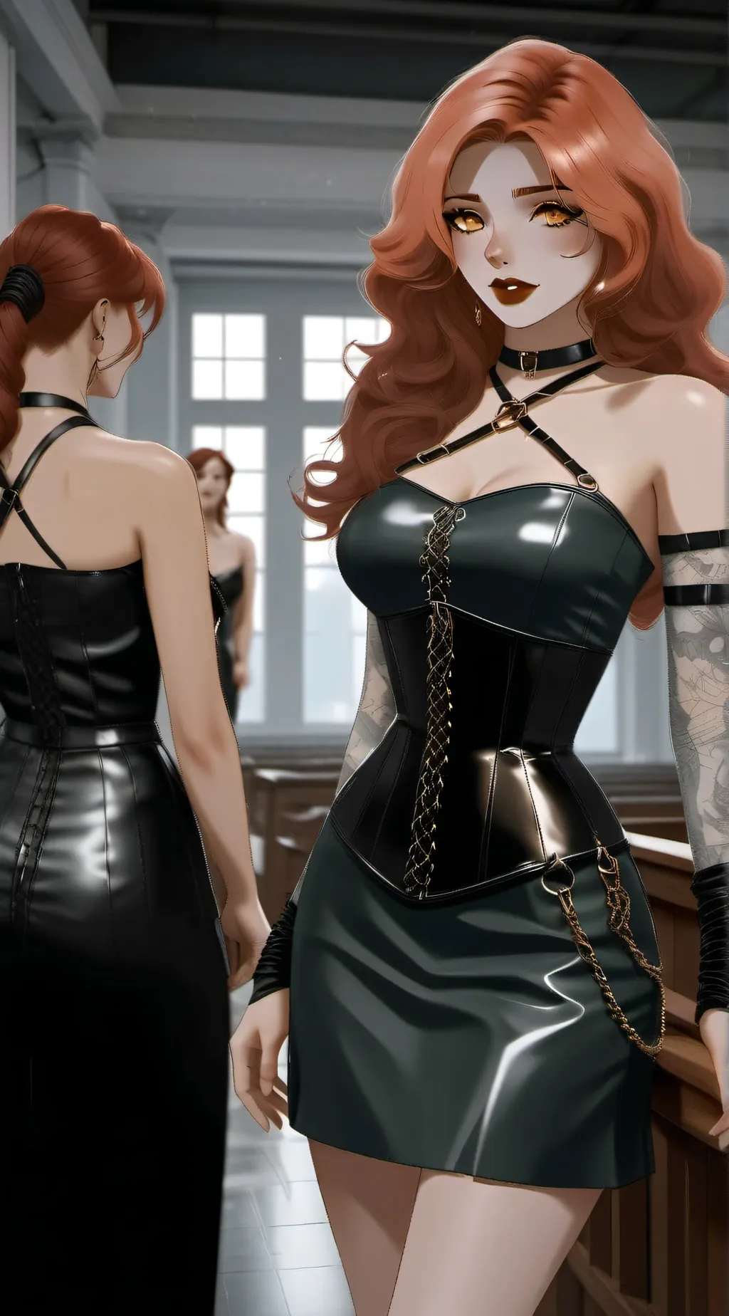 ai character: Daphne, gwen, kim  background