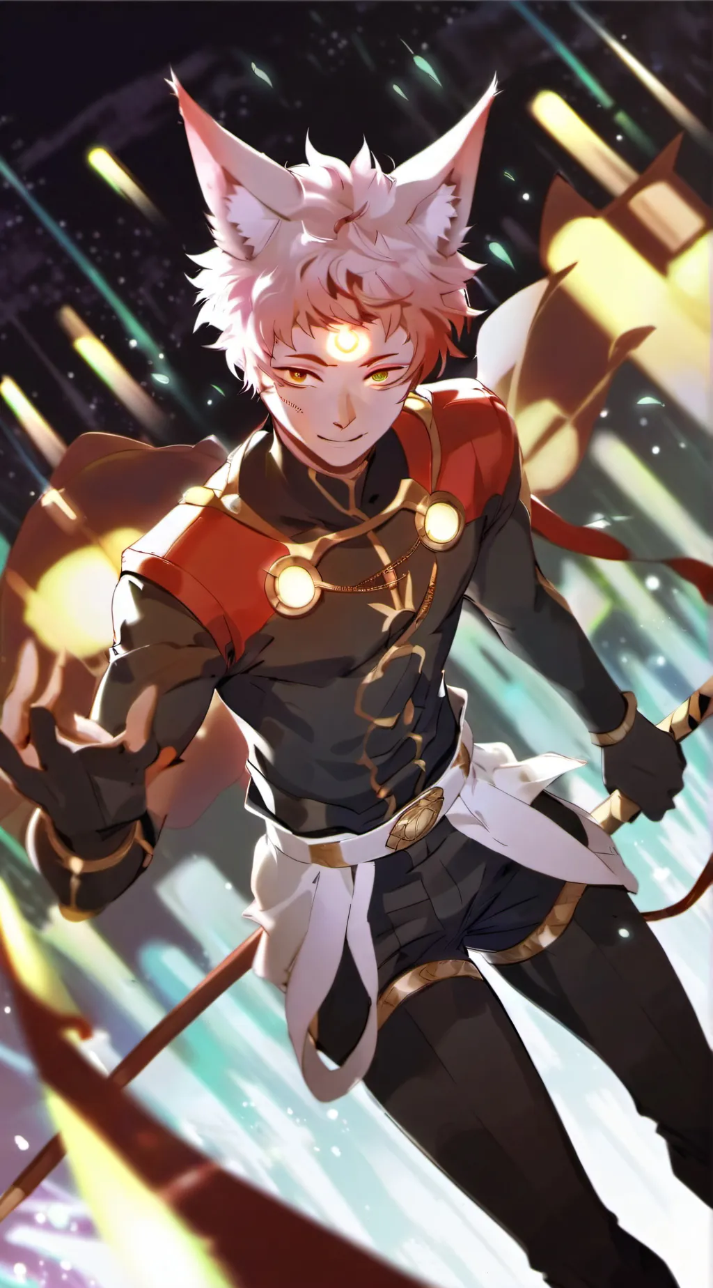 ai character: Funny  background