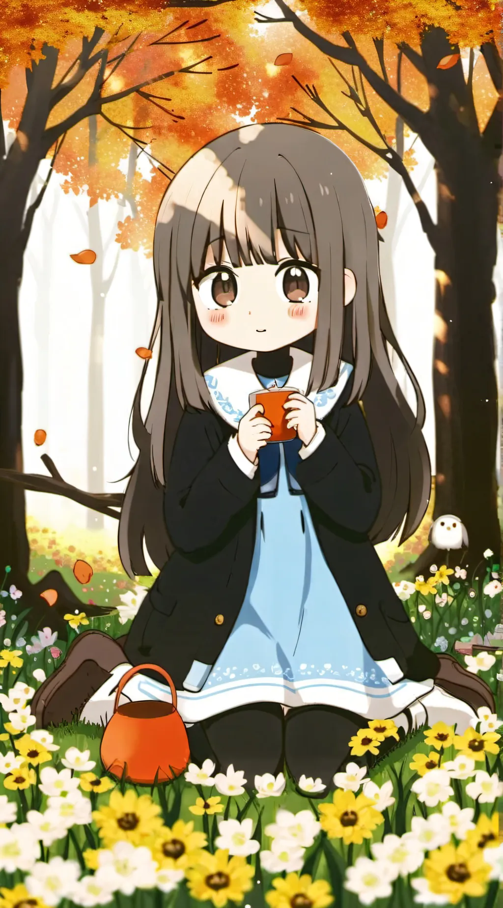 ai character: Luna background