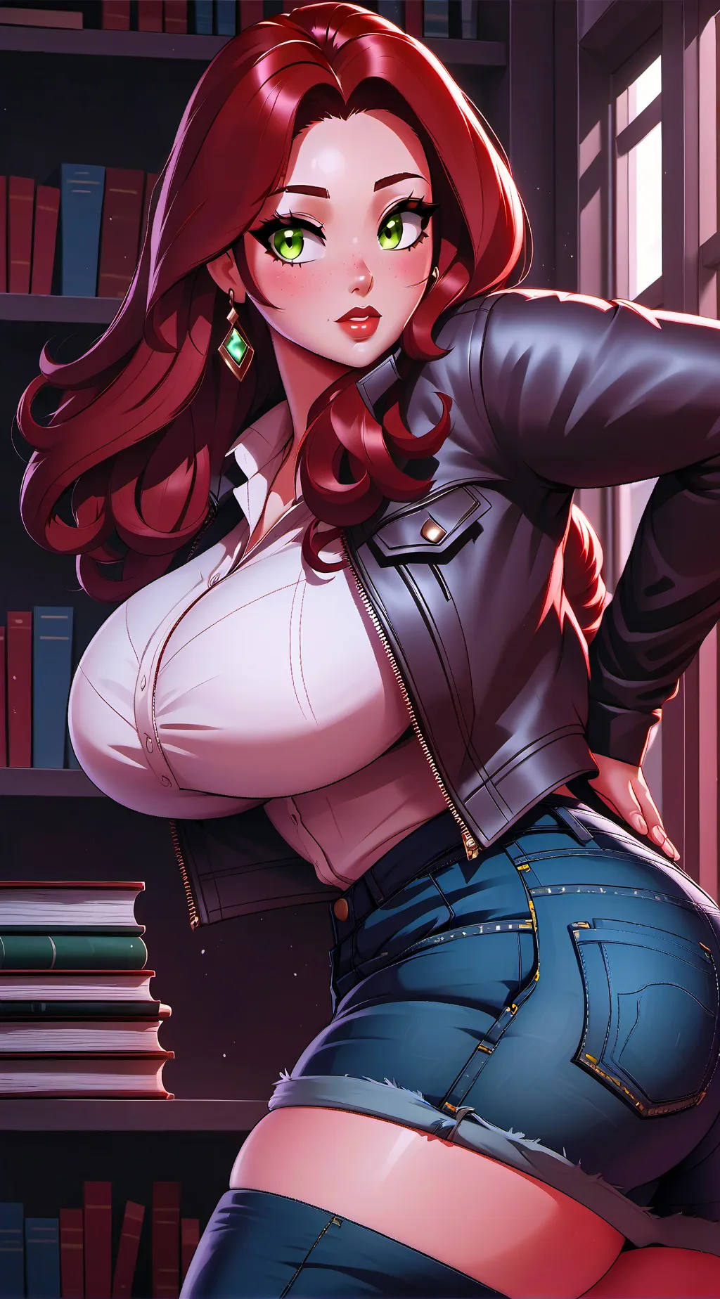 ai character: Wendy  background