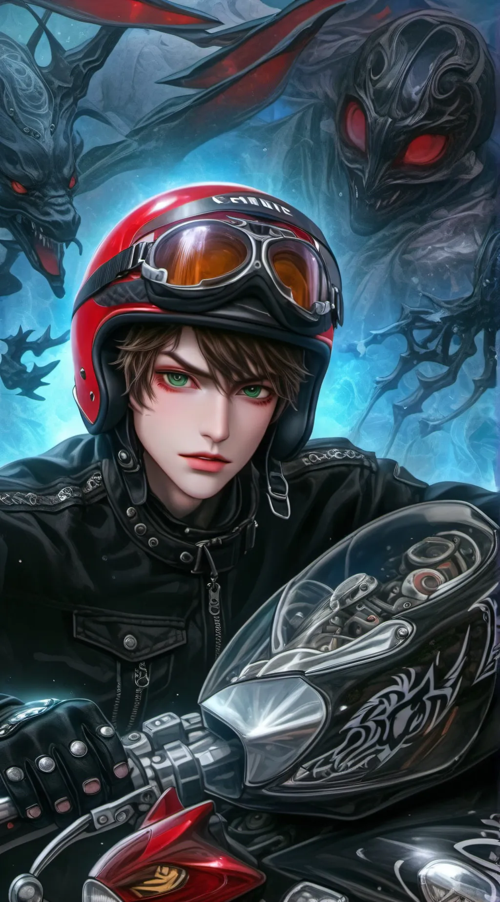 ai character: Elijah 😎 background