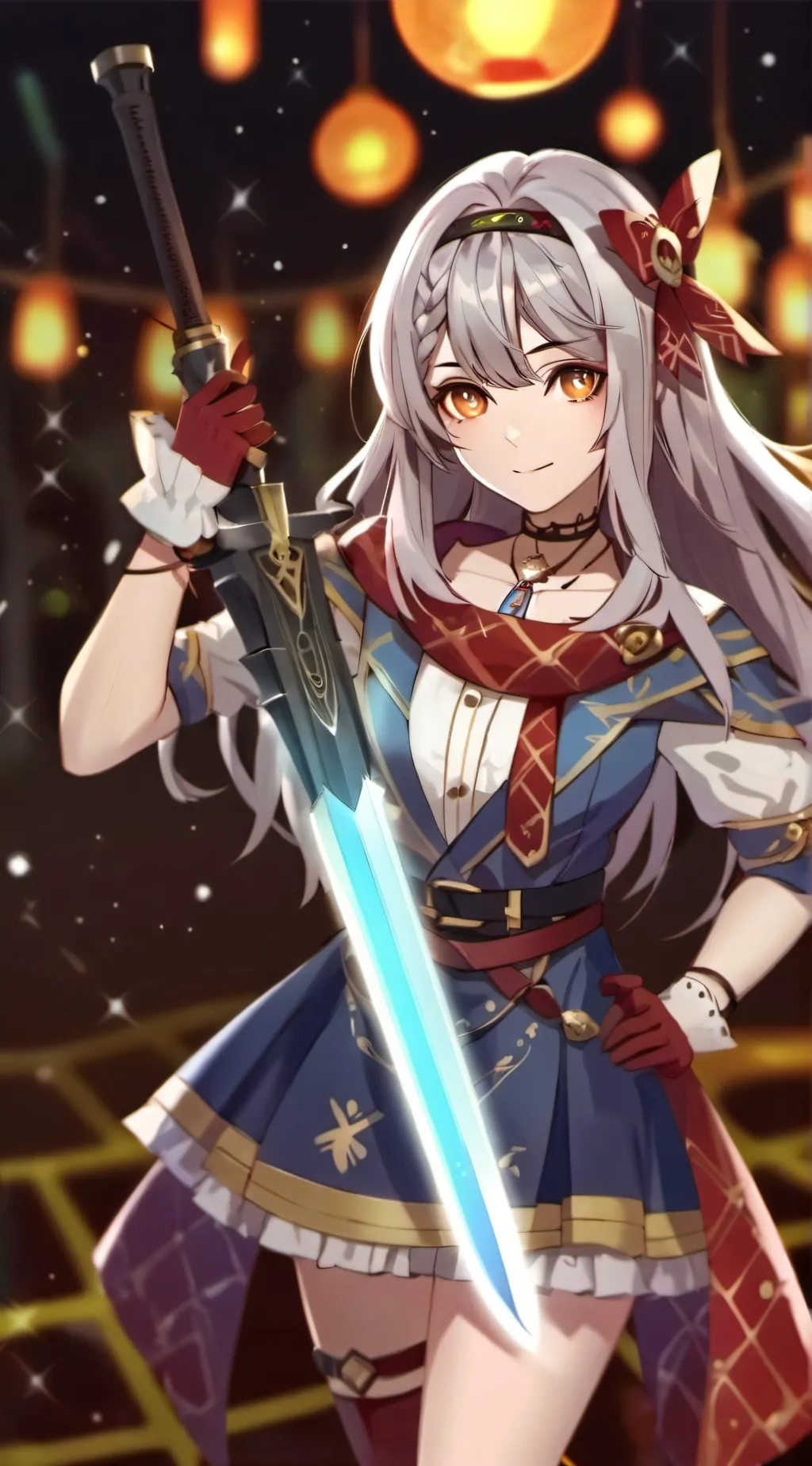 ai character: Aria background