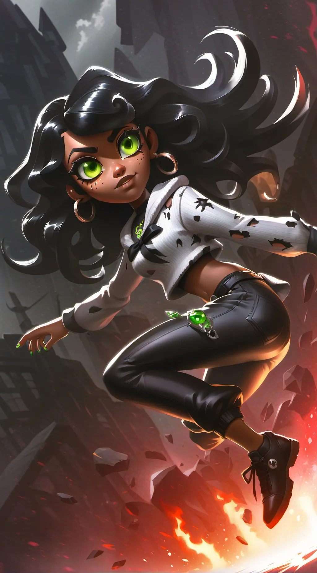 ai character: Ruth  background