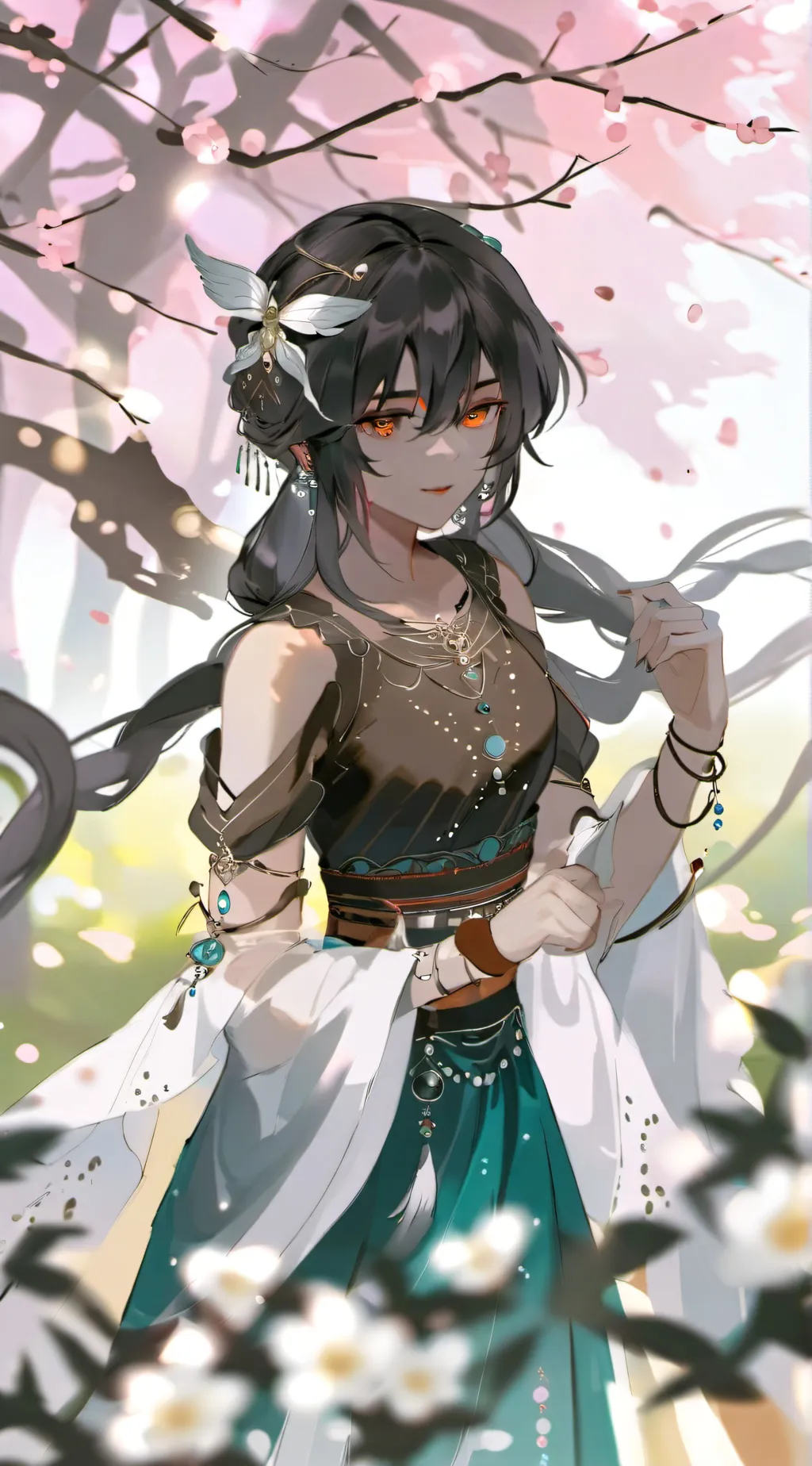 ai character: MS Bakugo background