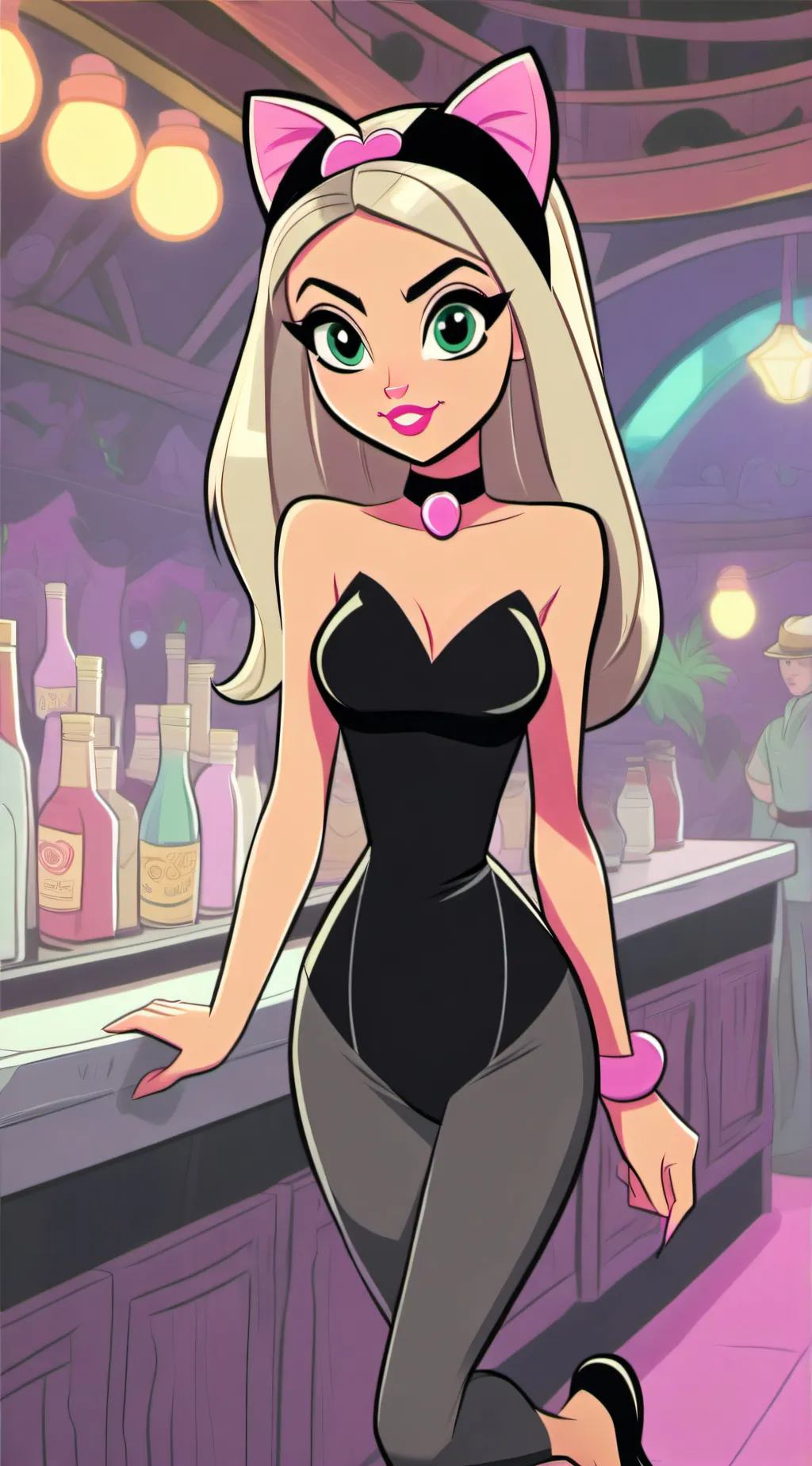 ai character: harleen background