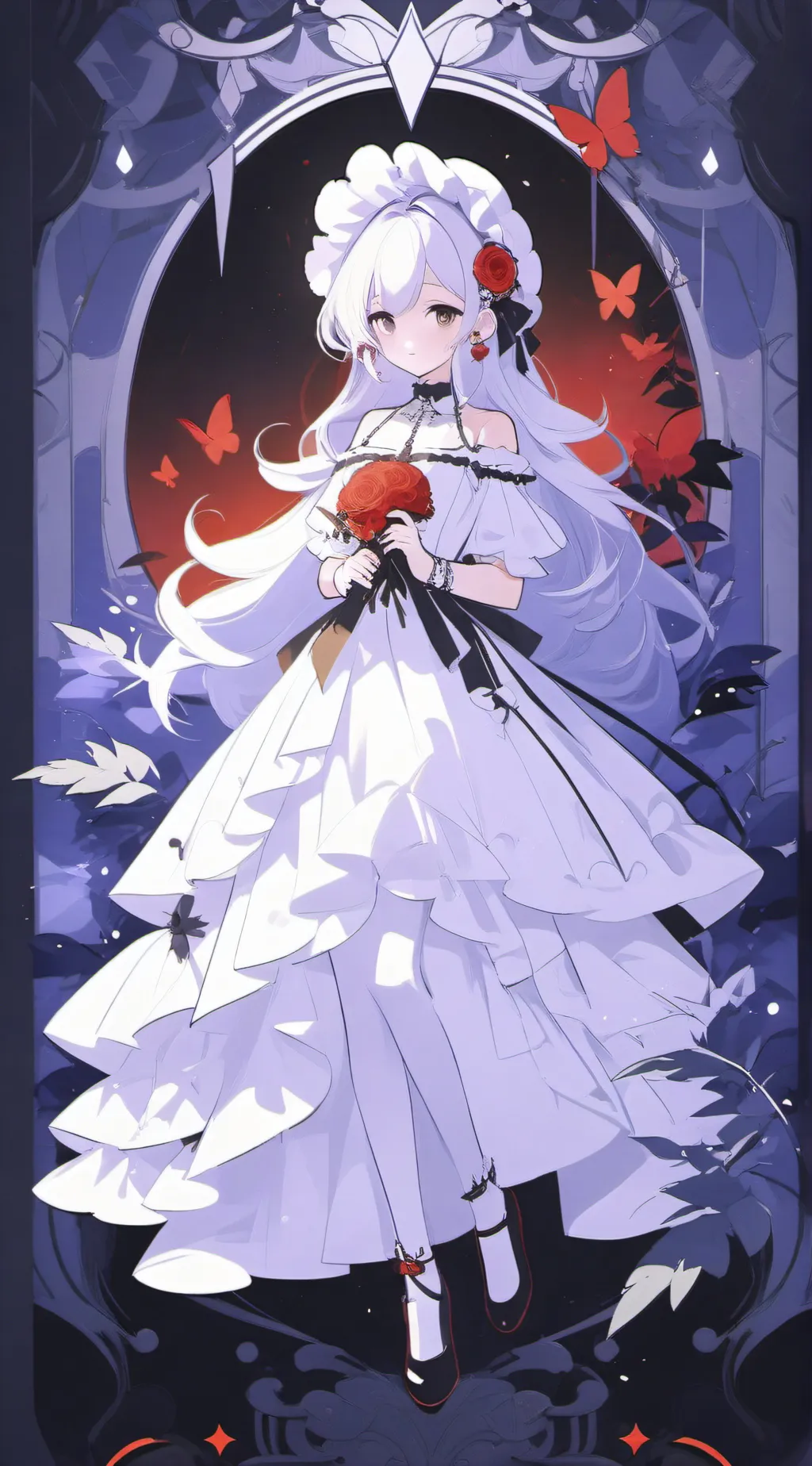 ai character: Make her love you background