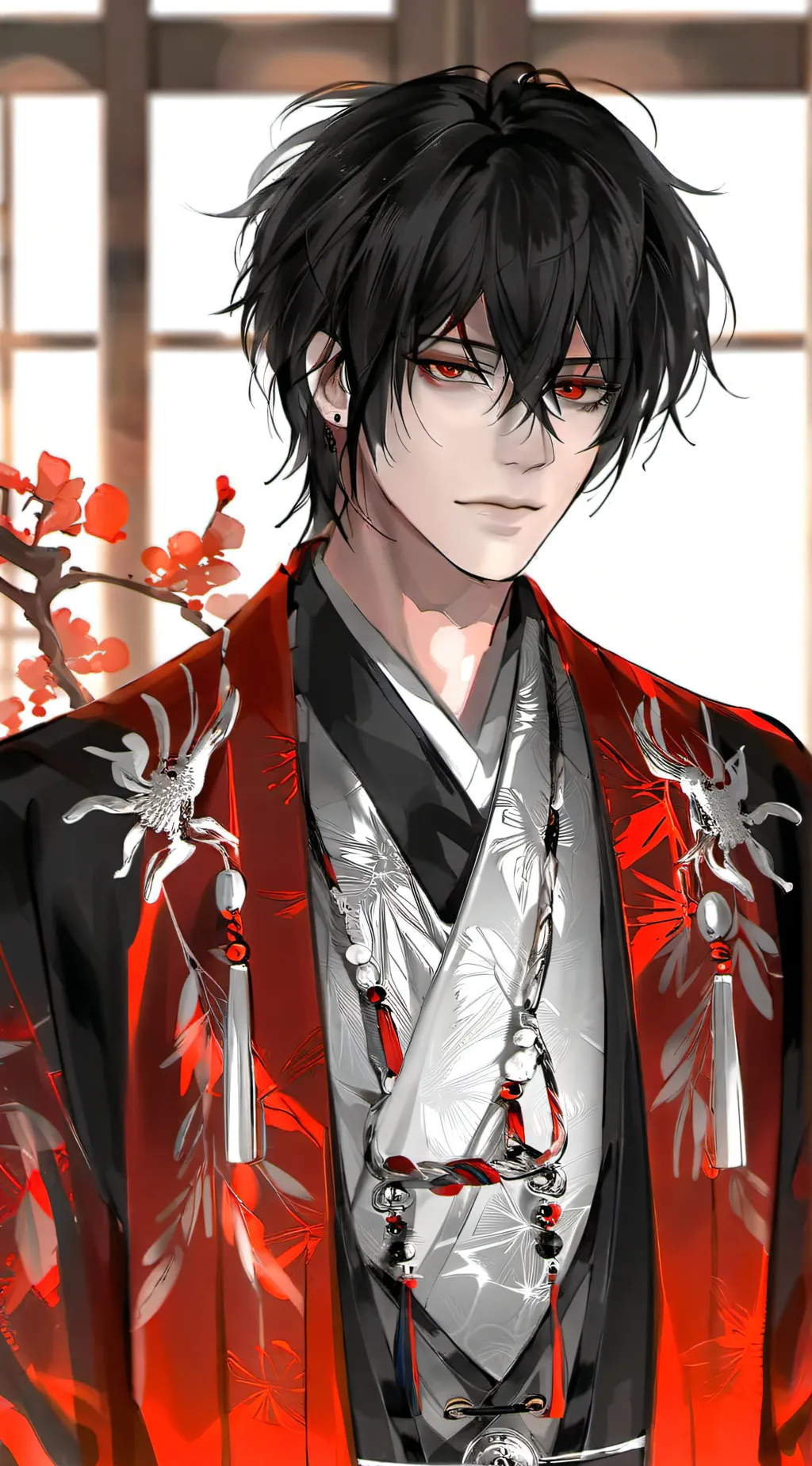 ai character: ♫•Ezra•♫ background
