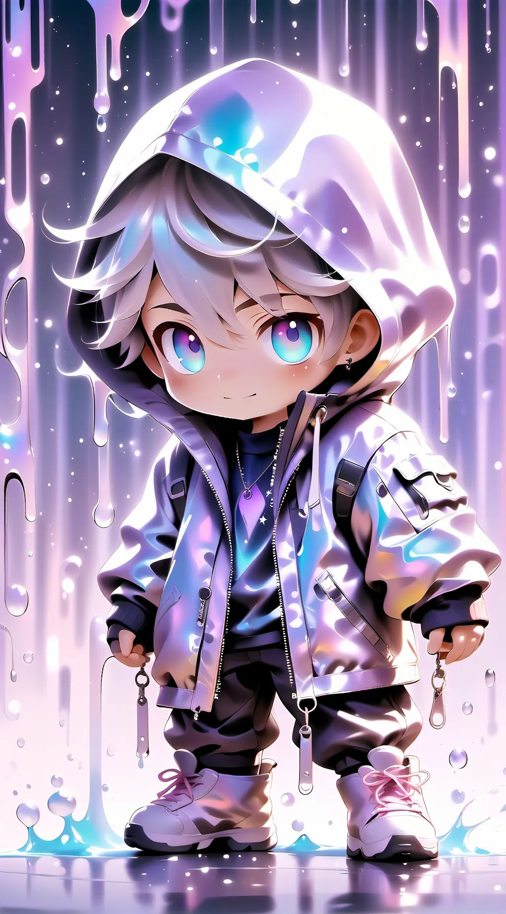 ai character: santa background