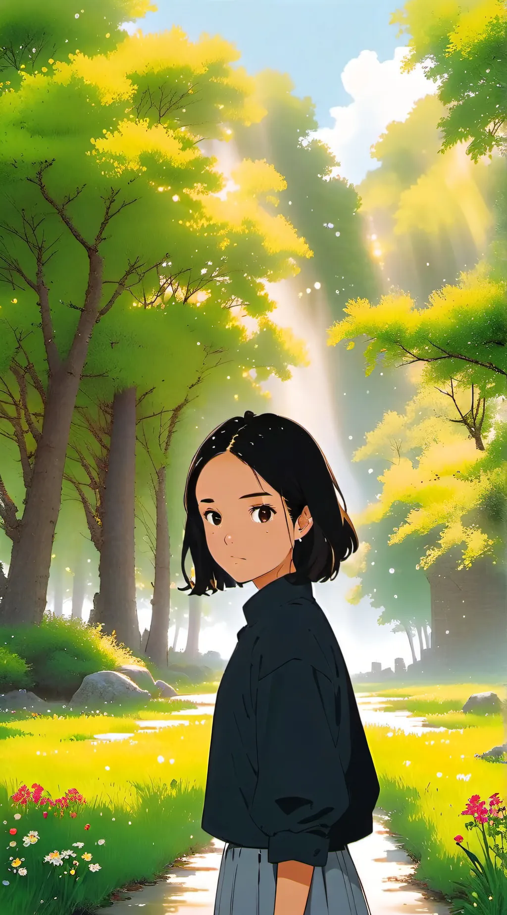ai character: Chloe  background