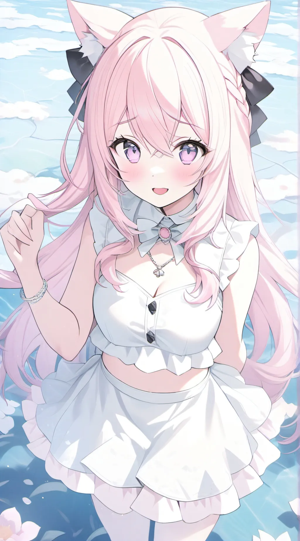 ai character: Luna background