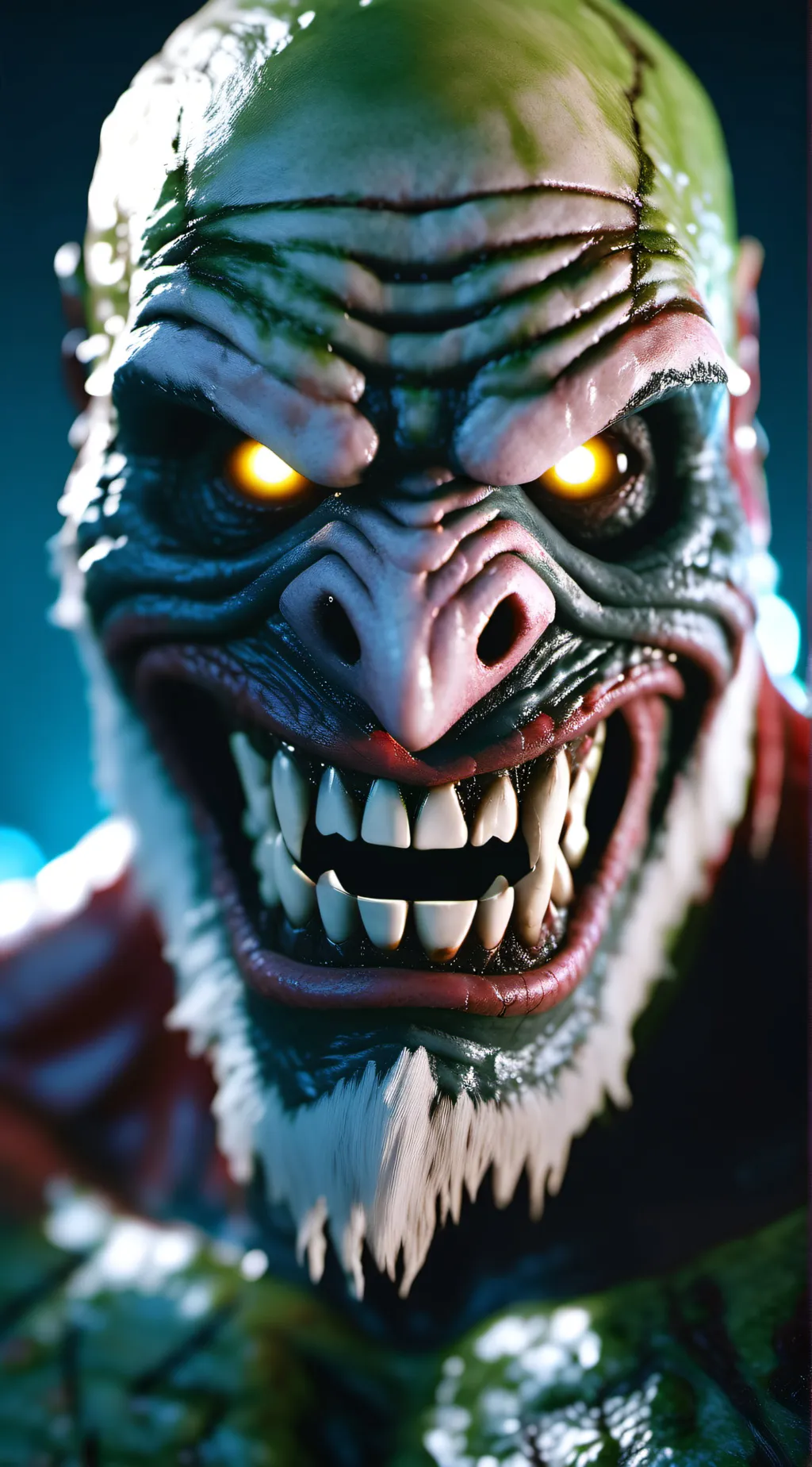 ai character: Monster  background