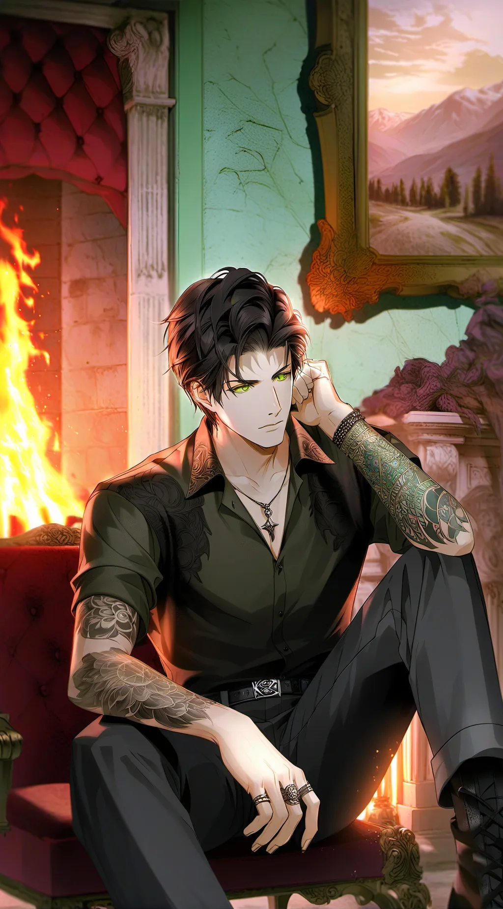 ai character: Liam background