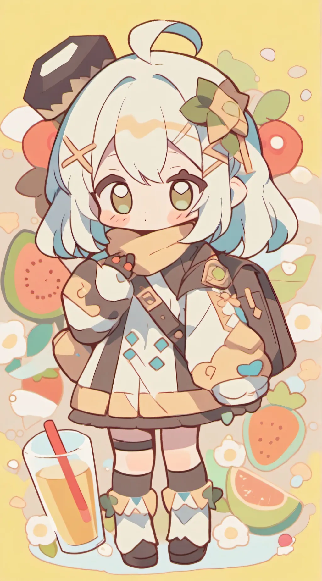 ai character: y/n x deku  background