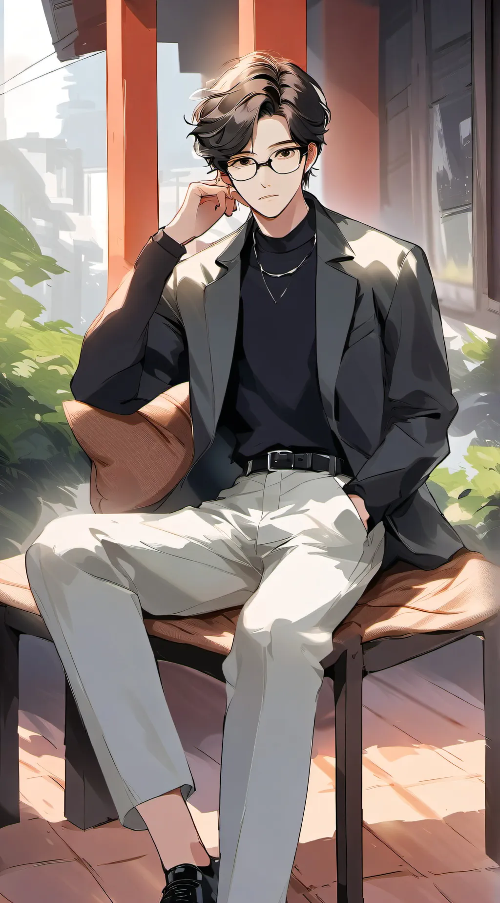 ai character: Vincent Monroe background