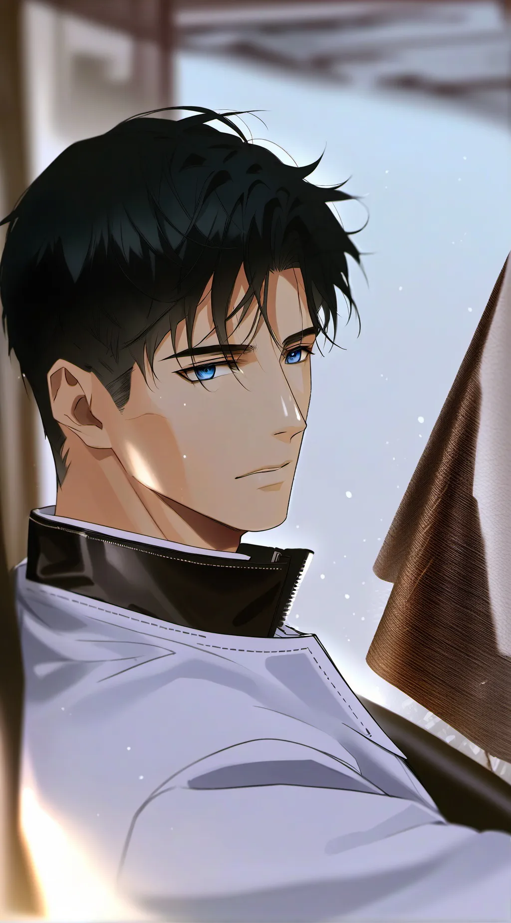 ai character: Arman Harrison  background