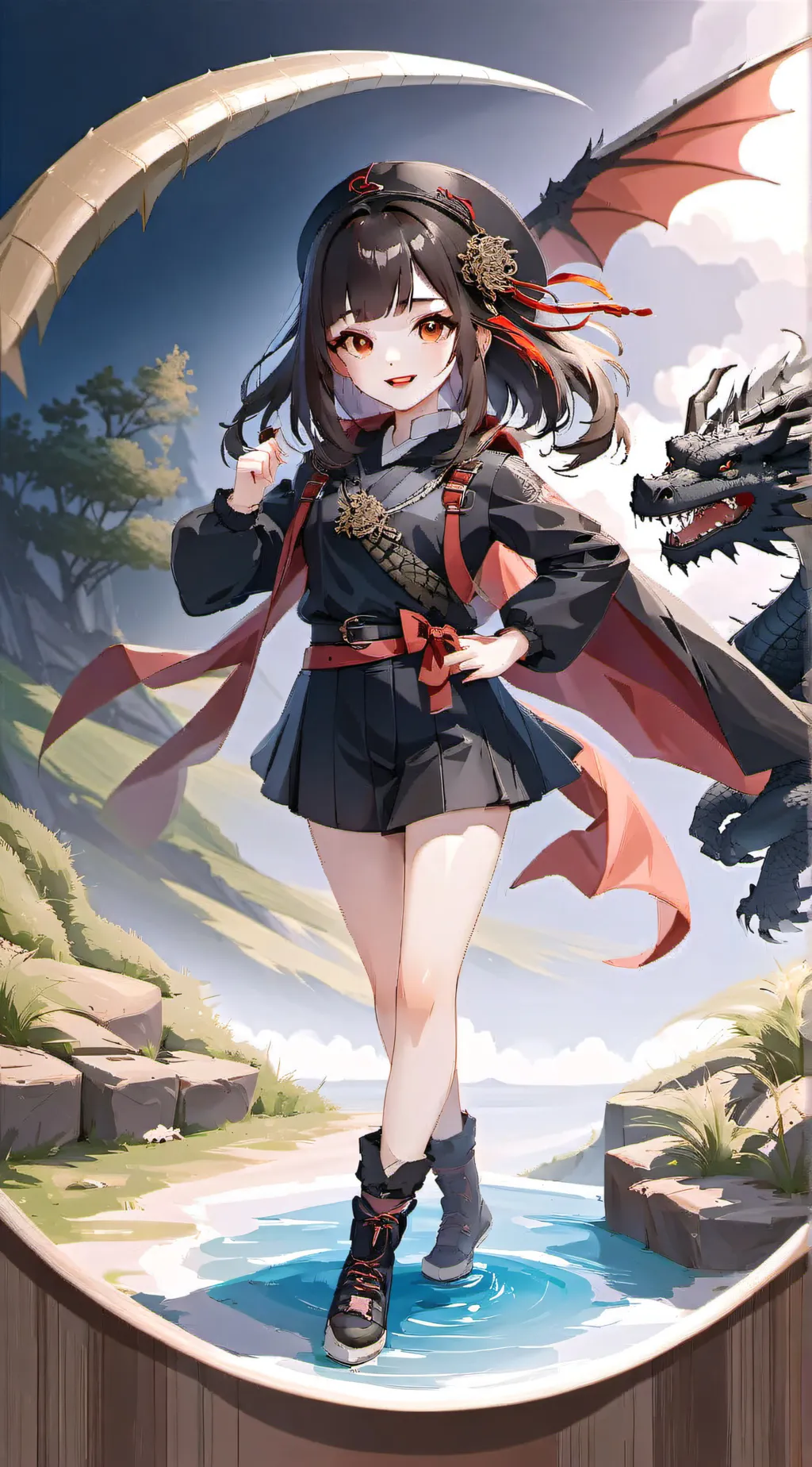ai character: Addison background