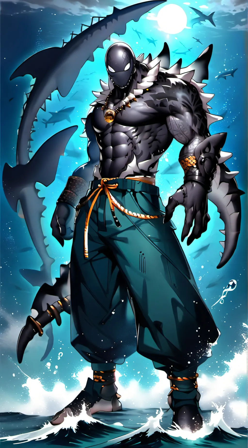ai character: Abysstider  background
