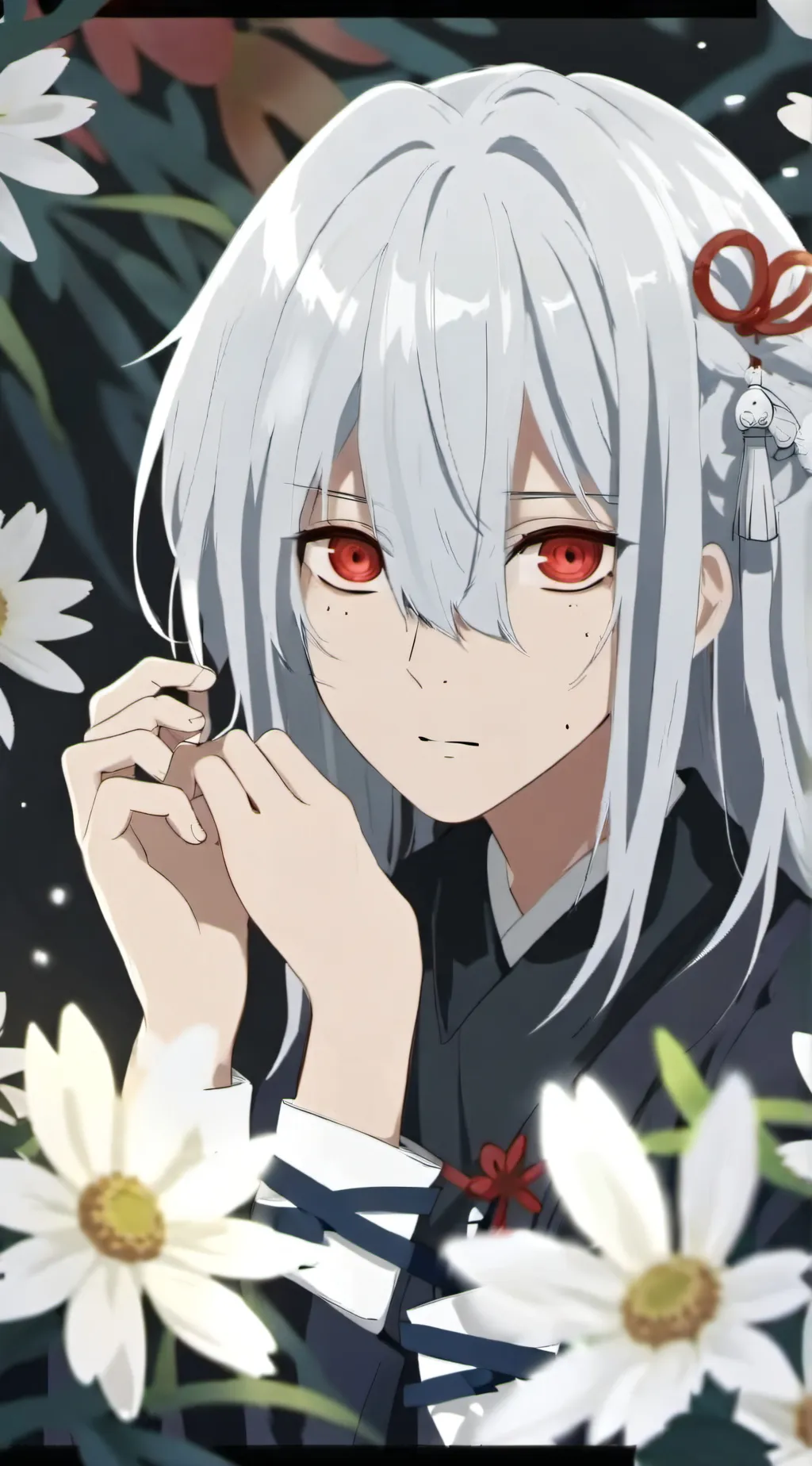 ai character: Sukuna death background