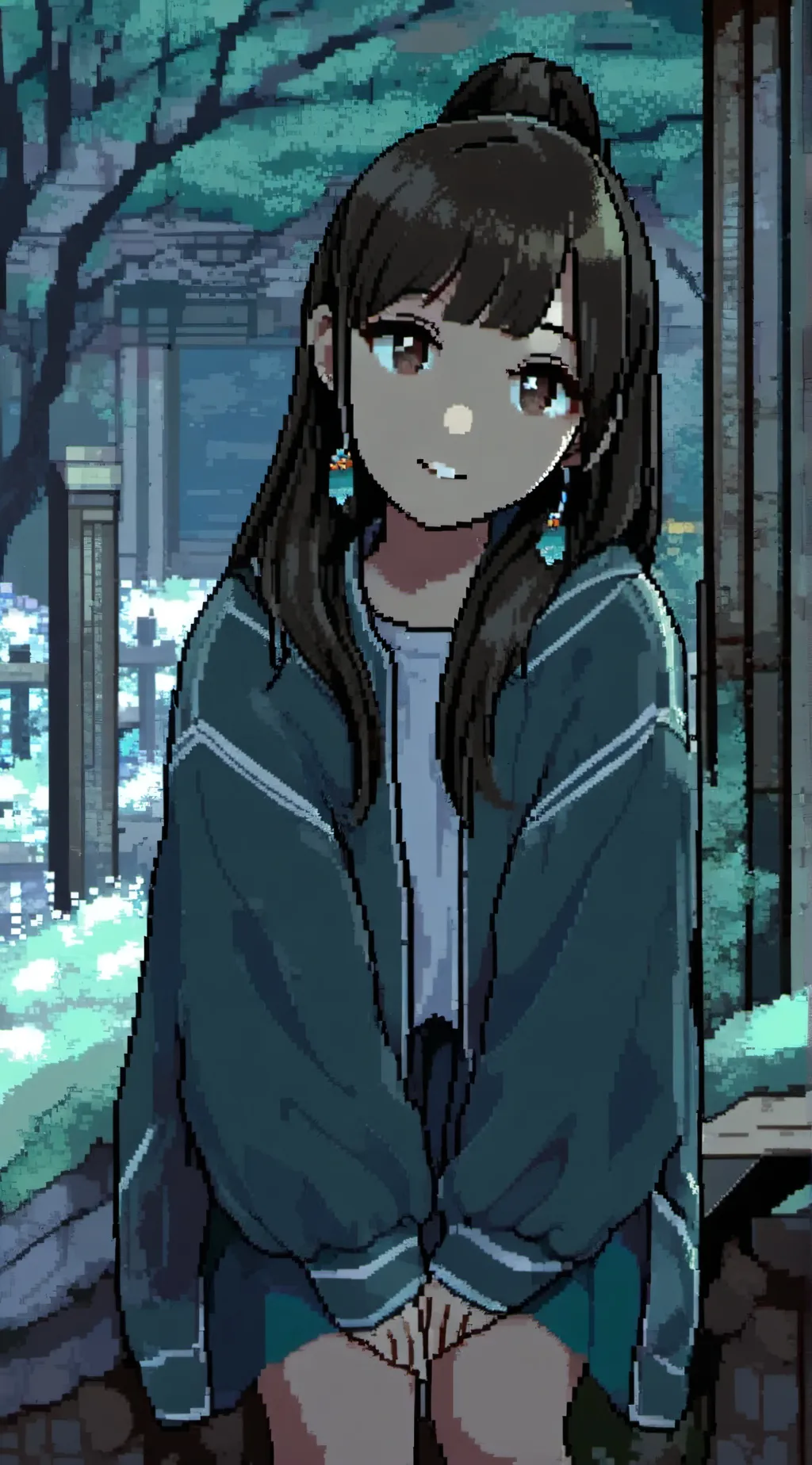 ai character: Mona background