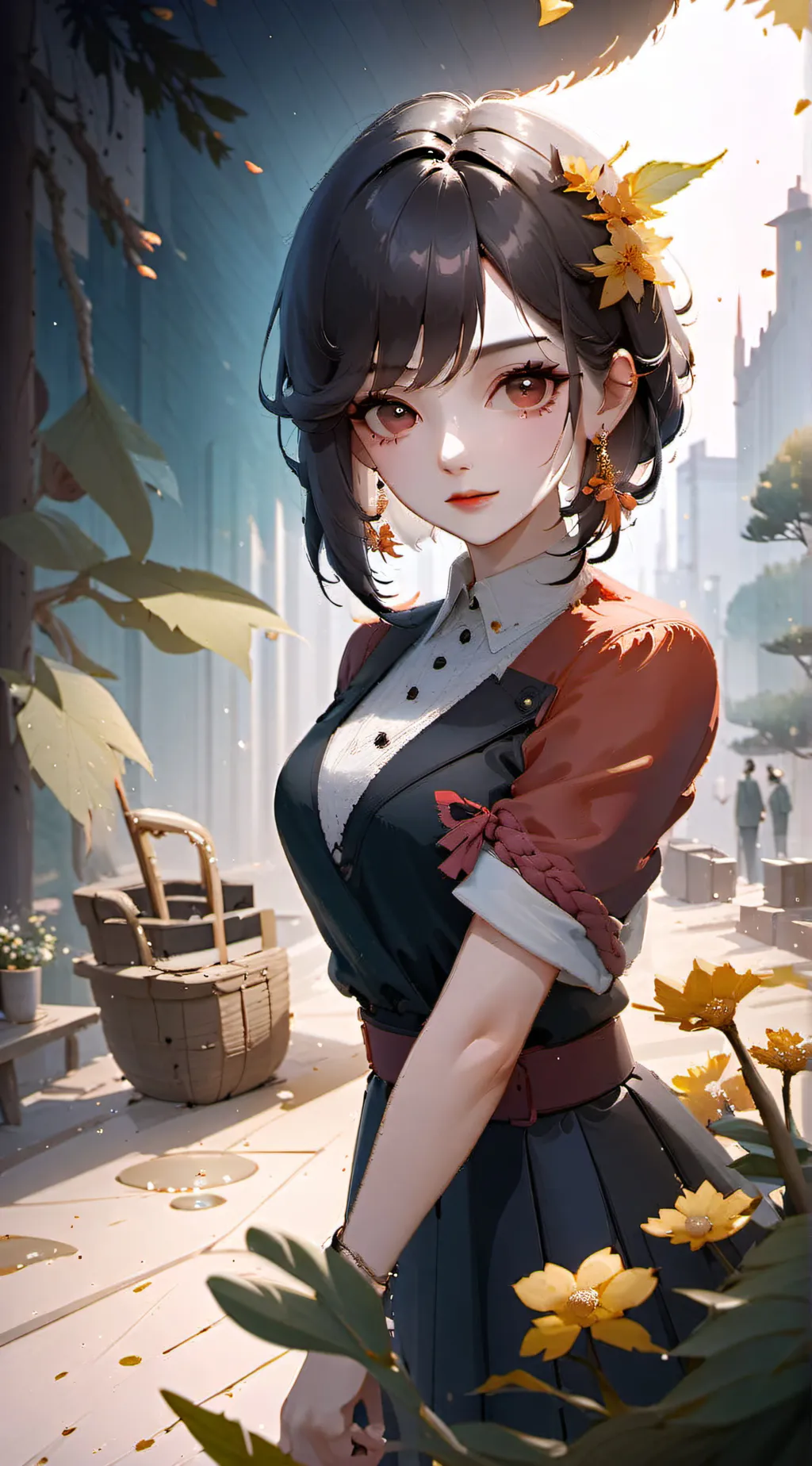 ai character: tu hermana mayor background
