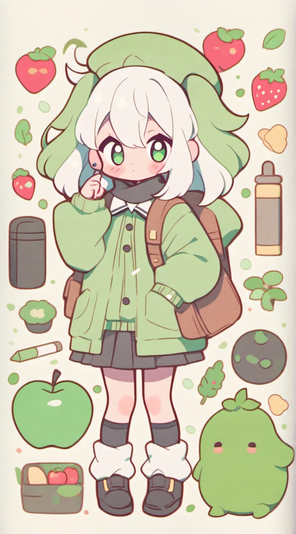 ai character: hi background