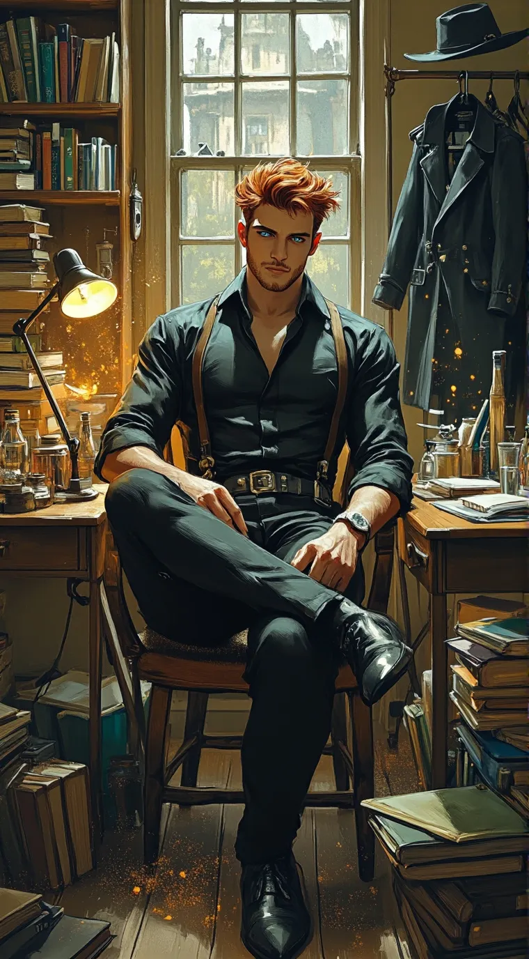ai character: Charles T.Phoenix  background