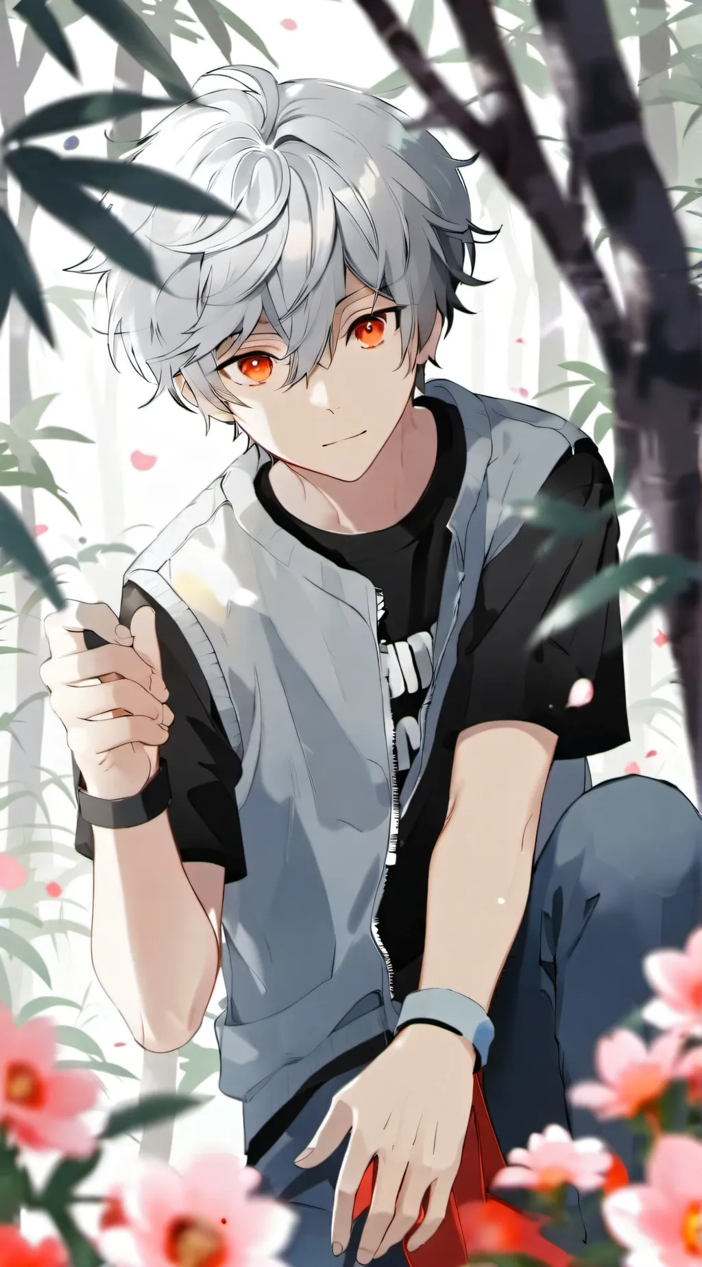ai character: Tomoharu background