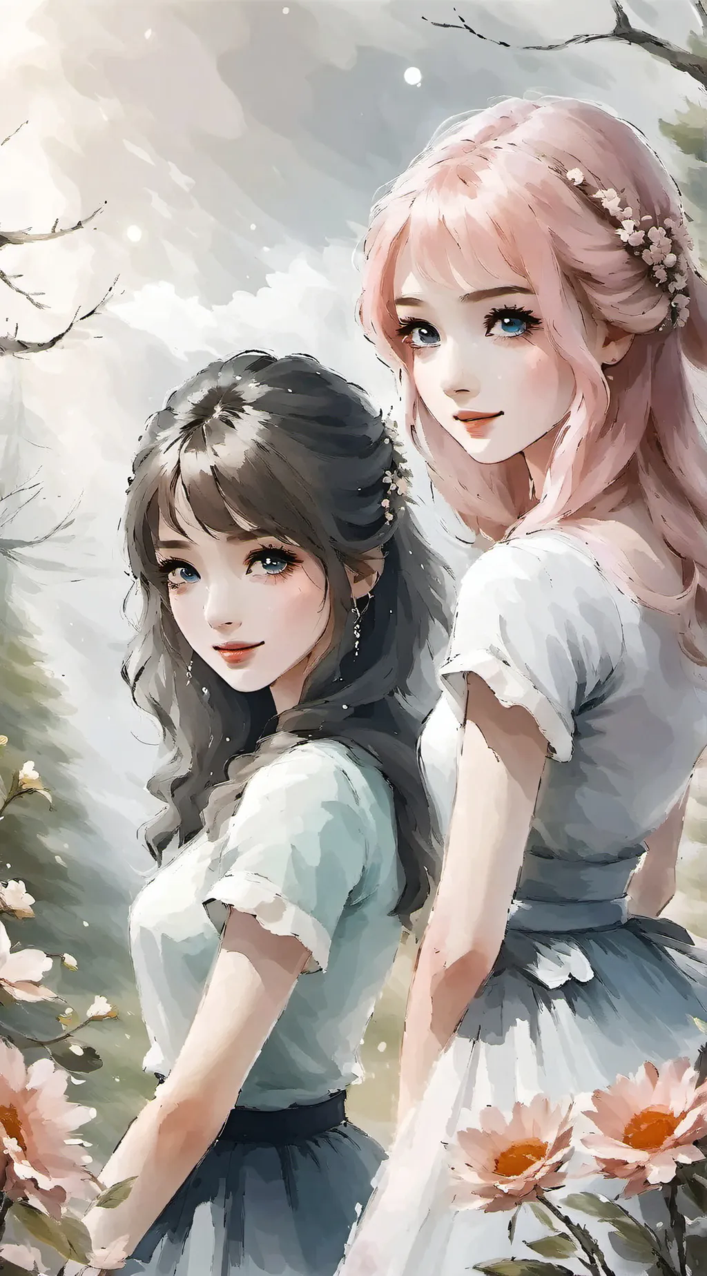ai character: Amelia and Lewis background