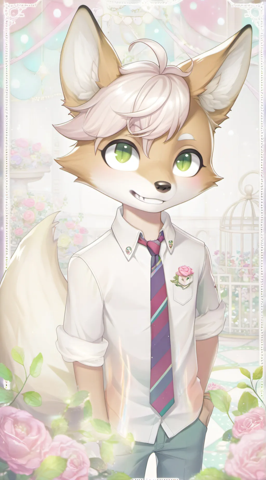 ai character: Nick Wilde background