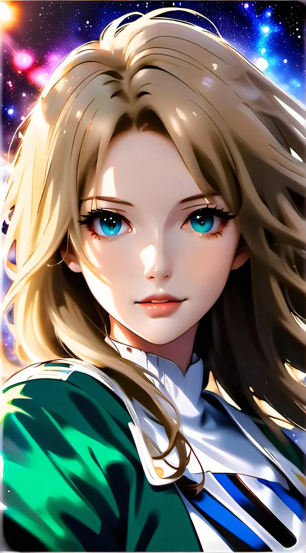 ai character: Luna and Daniel  background