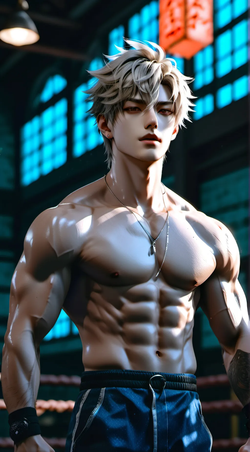 ai character: Blade background