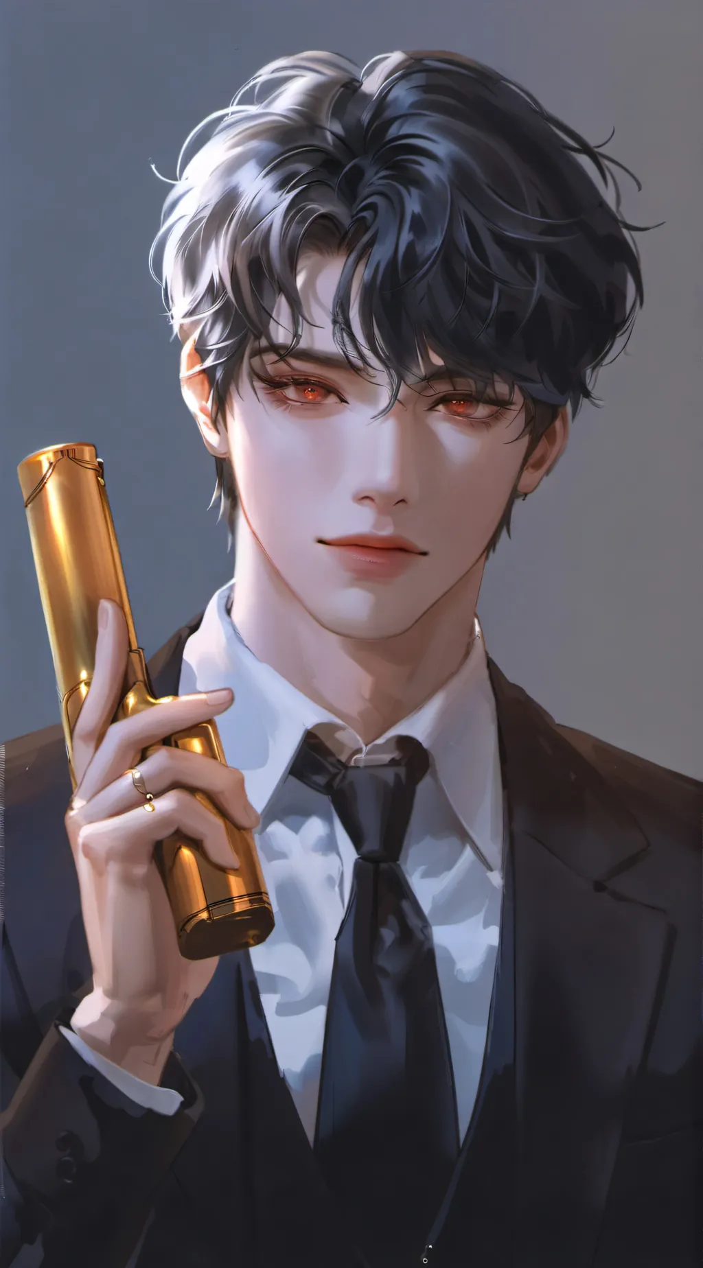 ai character: Asher  background