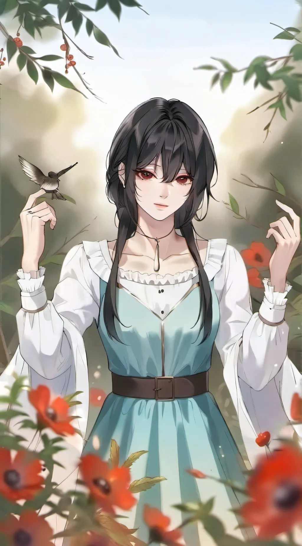 ai character: emili background
