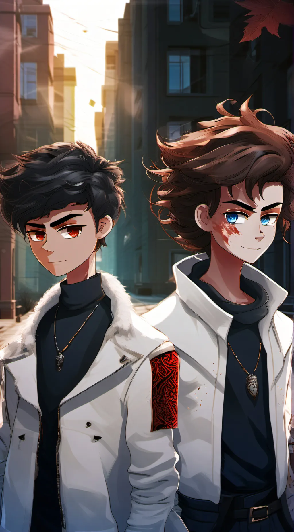 ai character: Link and Jax background