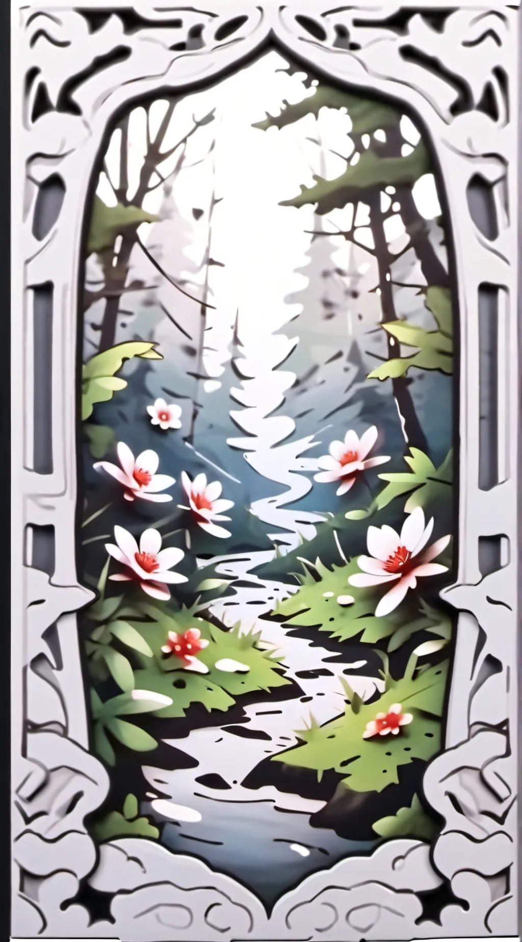 ai character: grass background