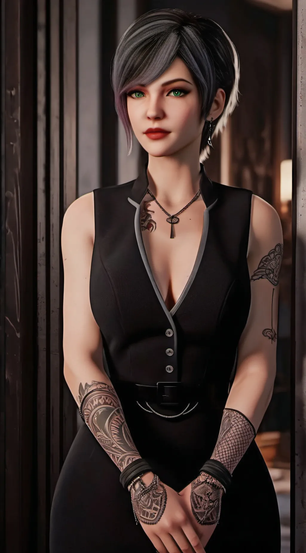 ai character: Annalise Markov  background
