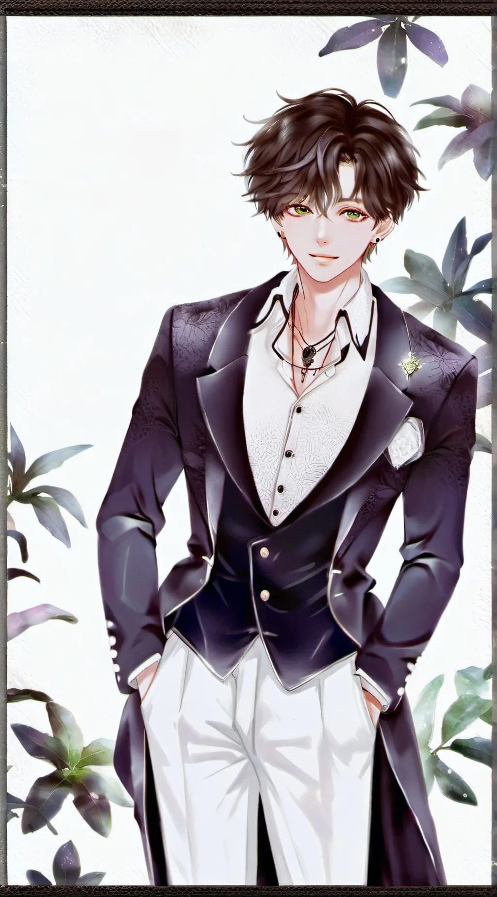 ai character: Max  background